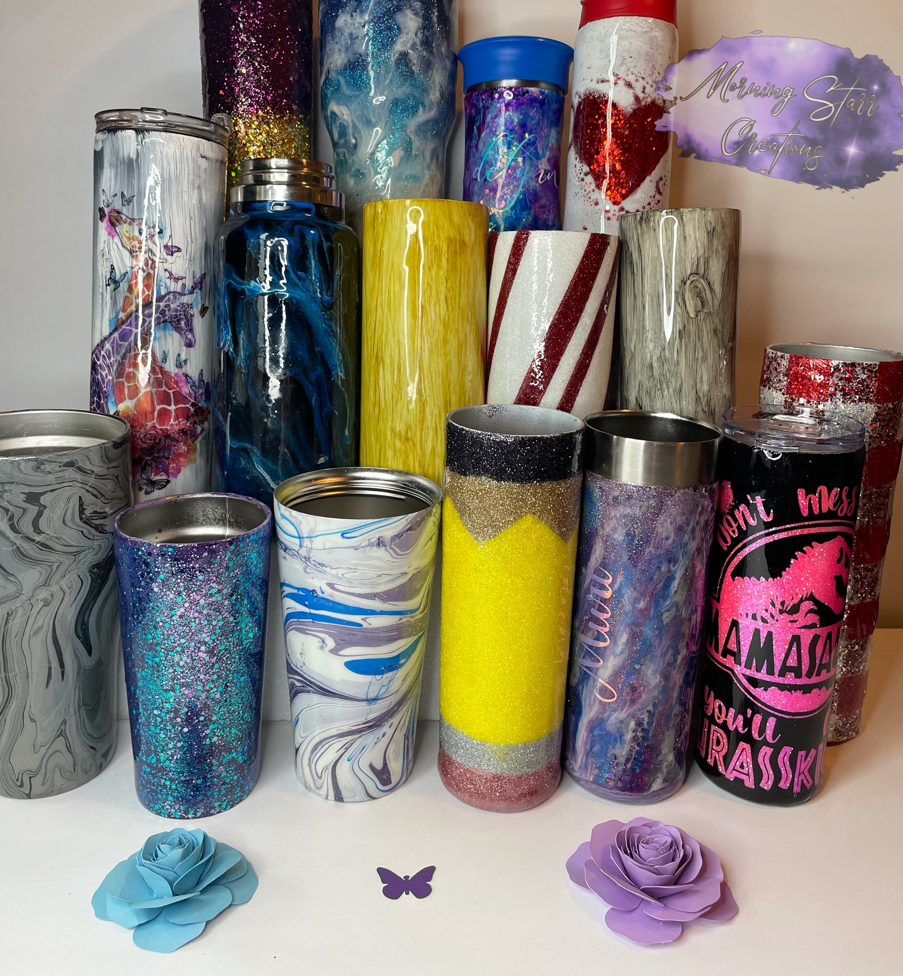 Custom Epoxy Tumbler – KamsKart