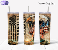 Veteran Flag tumbler