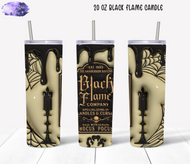 Black Flame Tumbler