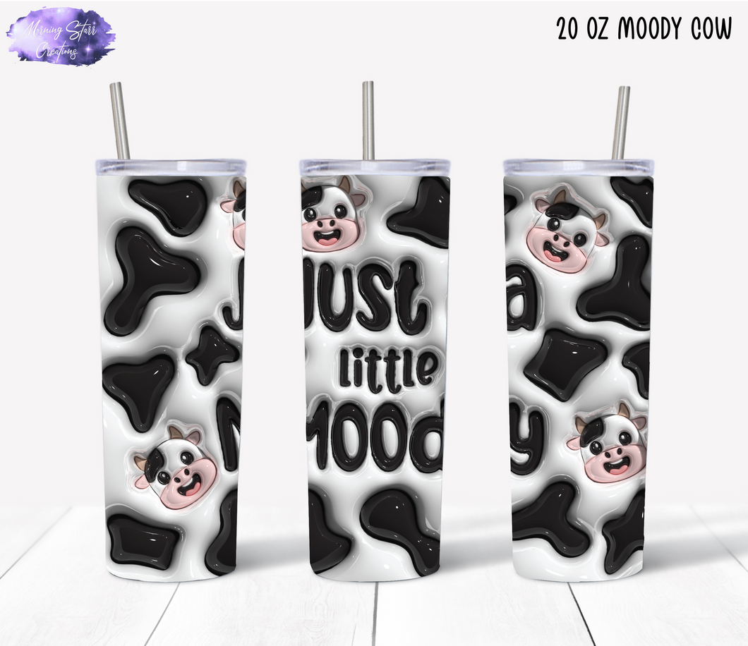 Moody Cow Tumbler