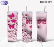 Pink Hope Tumbler