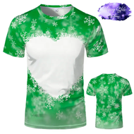 Green Bleach Heart Snowflake T-Shirt *PRE-ORDER*