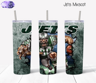 Jets Mascot Tumbler
