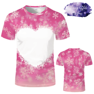 Pink Bleach Heart Snowflake T-Shirt *PRE-ORDER*