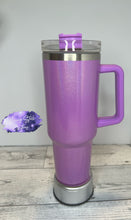 Load image into Gallery viewer, Purple Shimmer 40oz sublimation Manley
