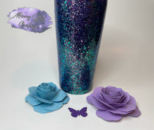 Load image into Gallery viewer, Purple to blue color shifting Tumbler
